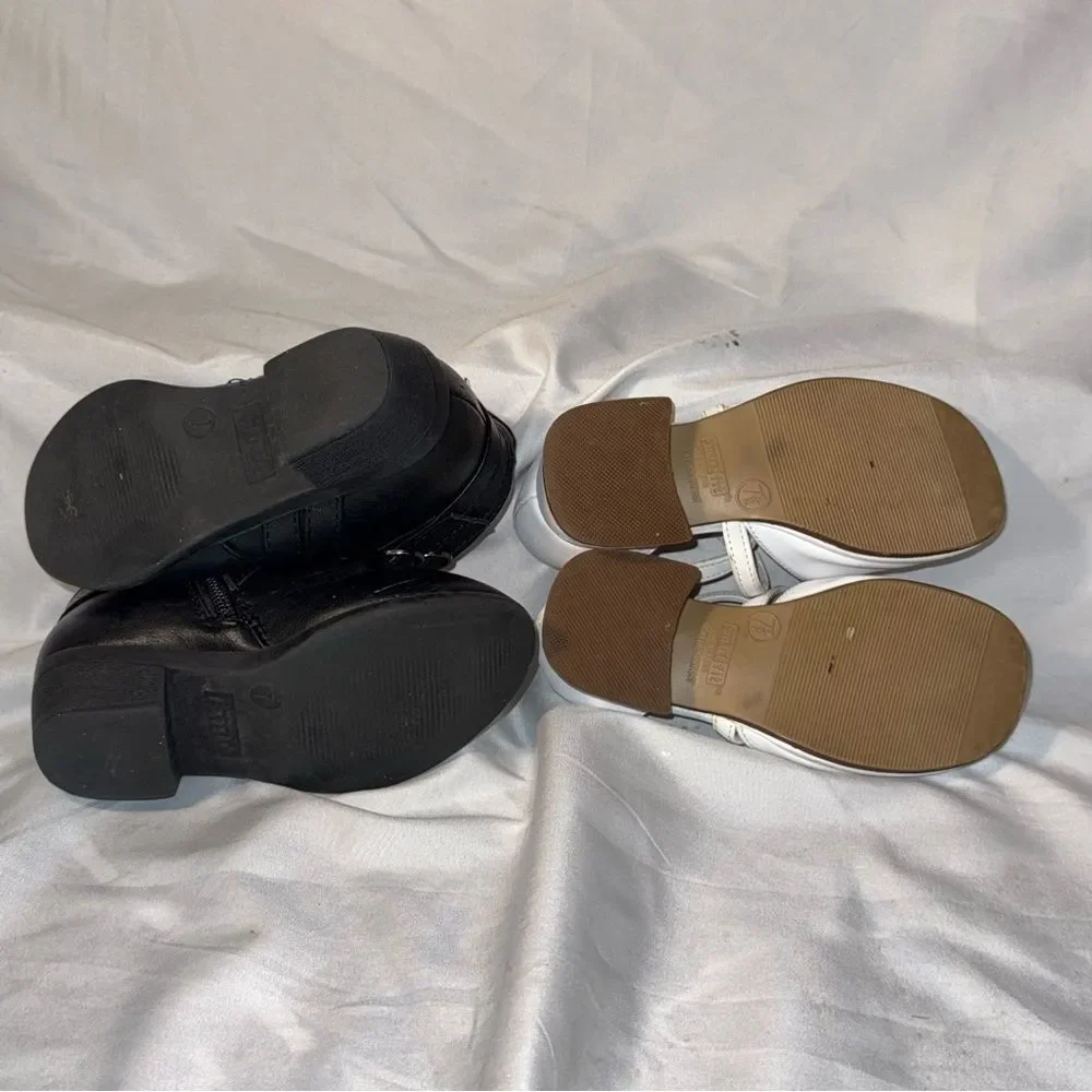 Asst shoes size 7& 7.5 Stylish Black and White Kids Shoes